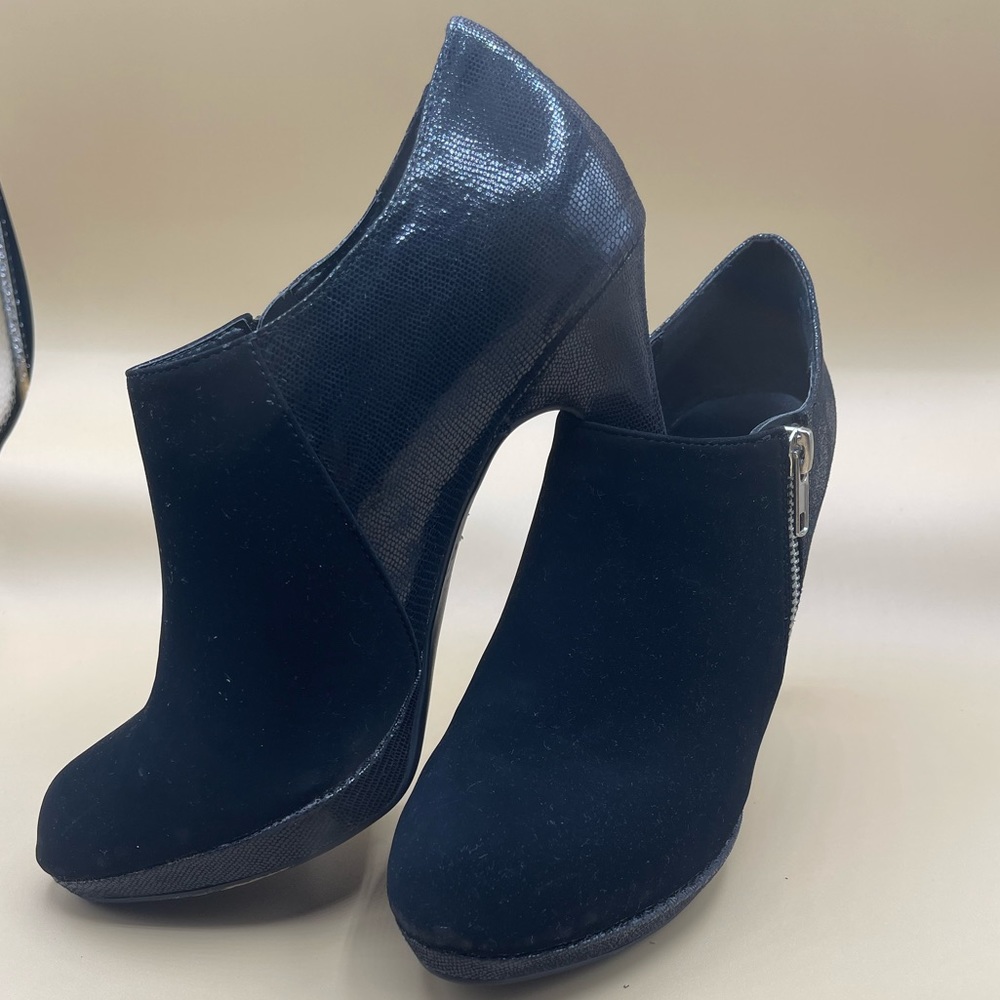 Black booties
